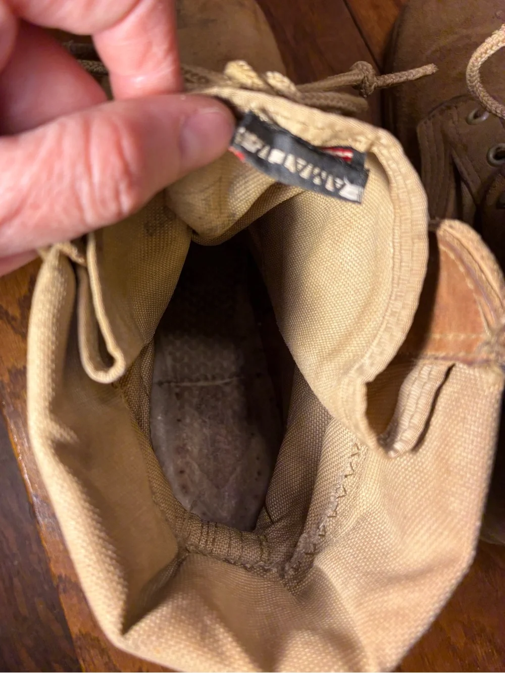 Altama 5200 PJ 07-07 Vibram Military Desert Tan Combat Boots Men's Size 10.5